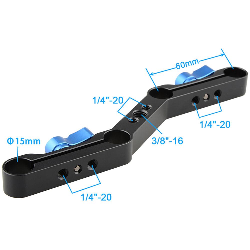 CAMVATE Z Offset Bracket for 15mm Rods