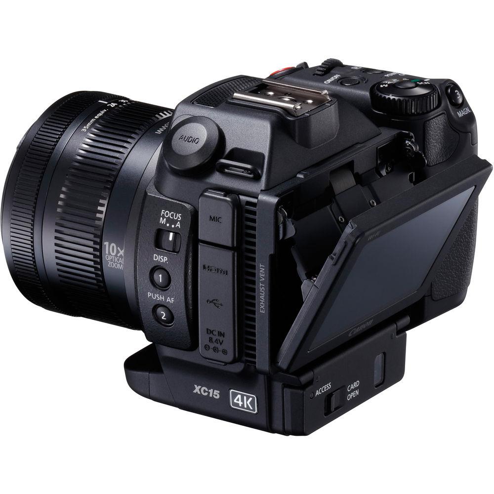 Canon XC15 4K Professional Camcorder, Canon, XC15, 4K, Professional, Camcorder