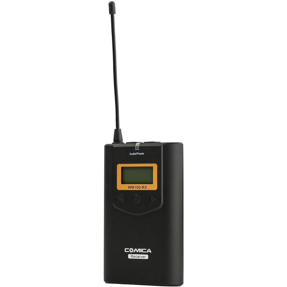 Comica Audio CVM-WM100 Camera-Mountable UHF Wireless System, Comica, Audio, CVM-WM100, Camera-Mountable, UHF, Wireless, System