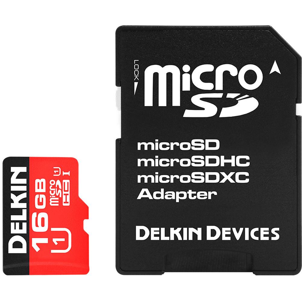 Delkin Devices 16GB 500x microSDHC UHS-I Memory Card