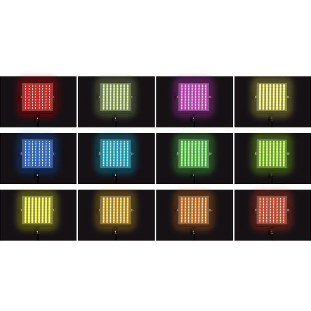 Dracast 728 RGBW LED Panel 3-Light Kit