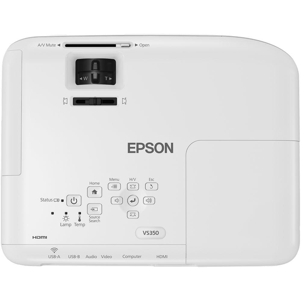 Epson VS350 Business Projector, XGA 3300 Lumens