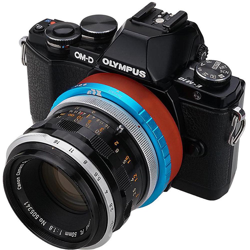 FotodioX ArtFX ColorFlare Micro Four Thirds Mount to Canon FD FL Lens Adapter