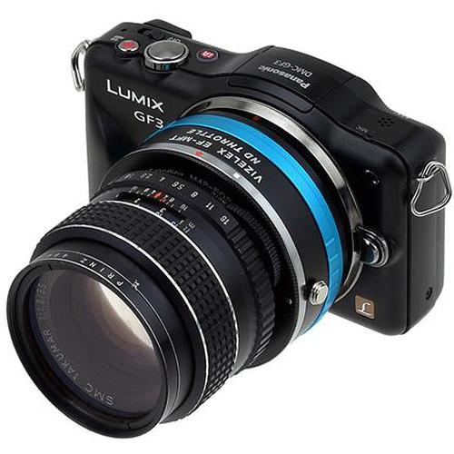 FotodioX M42 Lens to Micro Four Thirds Camera Vizelex ND Throttle Adapter