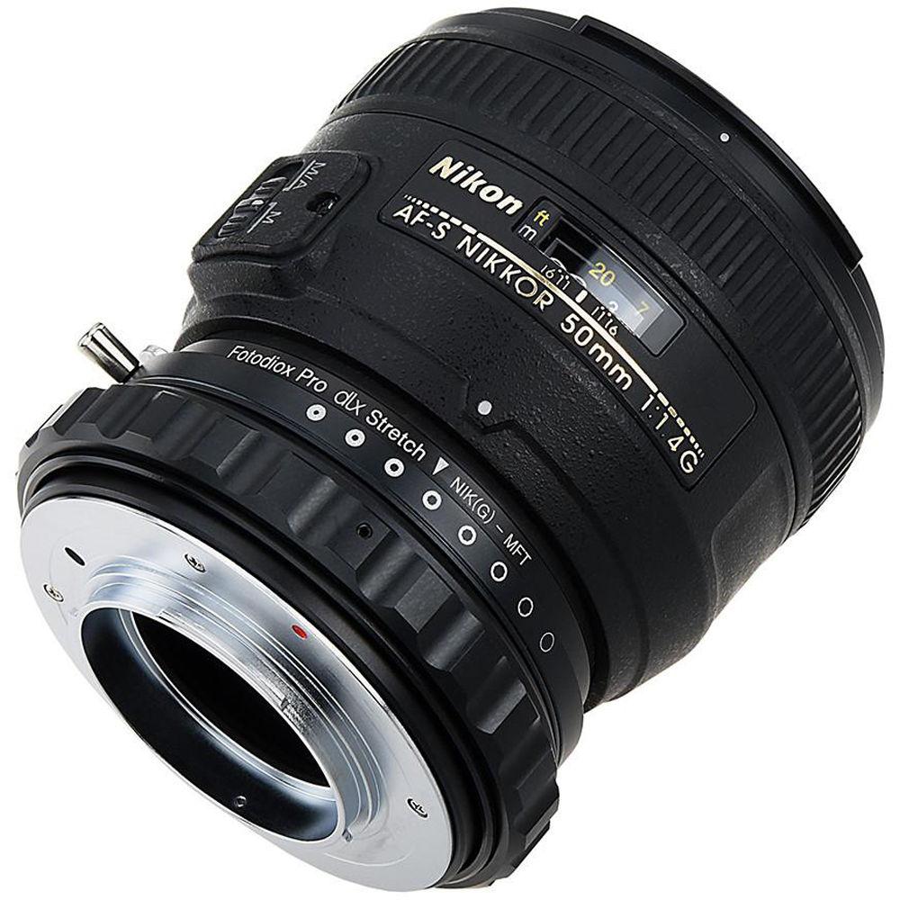 FotodioX Nikon F G-Type Lens to Micro Four Thirds DLX Stretch Adapter
