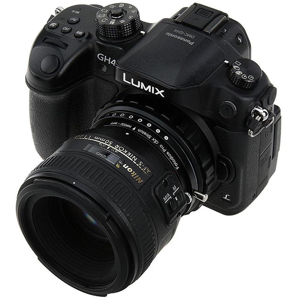 FotodioX Nikon F G-Type Lens to Micro Four Thirds DLX Stretch Adapter