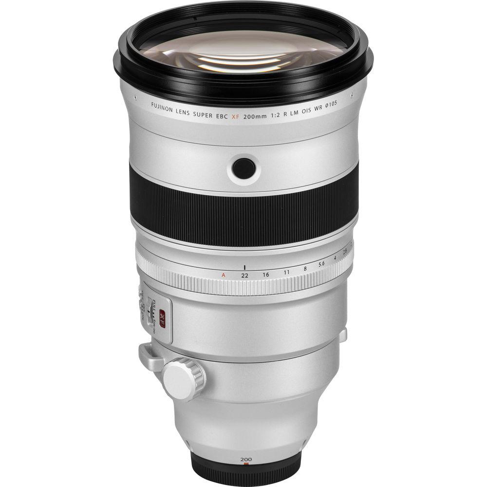 FUJIFILM XF 200mm f 2 R LM OIS WR Lens with XF 1.4x TC F2 WR Teleconverter Kit