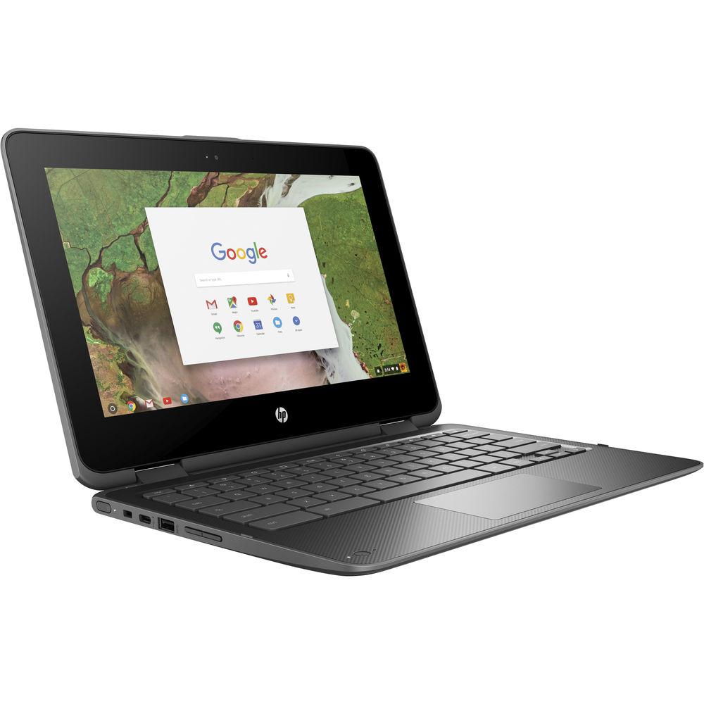 HP 11.6" 32GB Multi-Touch 2-in-1 Chromebook x360 11-ae020nr