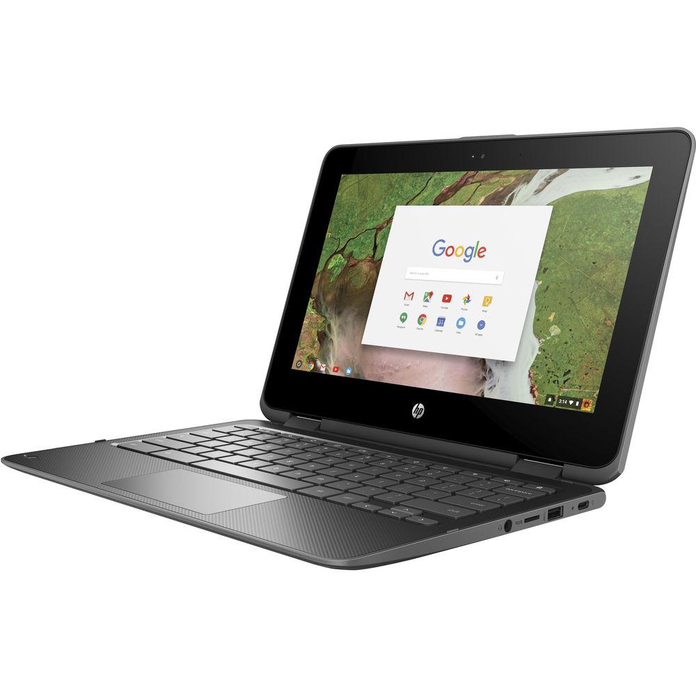 HP 11.6" 32GB Multi-Touch 2-in-1 Chromebook x360 11-ae020nr