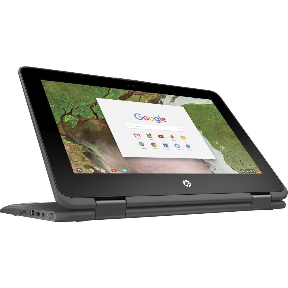 HP 11.6" 32GB Multi-Touch 2-in-1 Chromebook x360 11-ae020nr