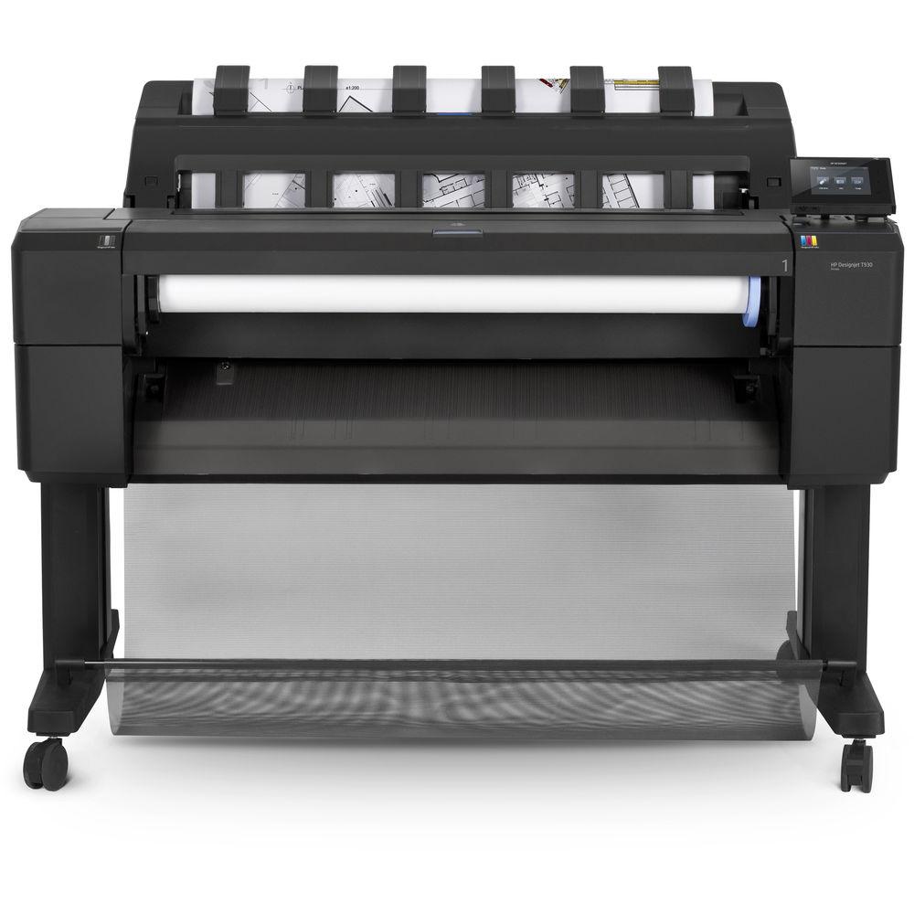 HP DesignJet T930 36" Postscript Printer with Encrypted HDD