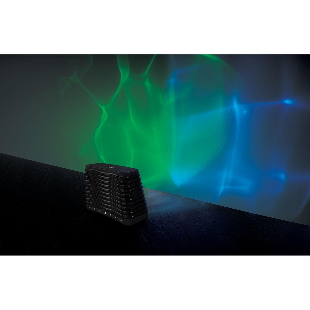 iHome iBT751B Color Changing Bluetooth Speaker with Disco Lighting