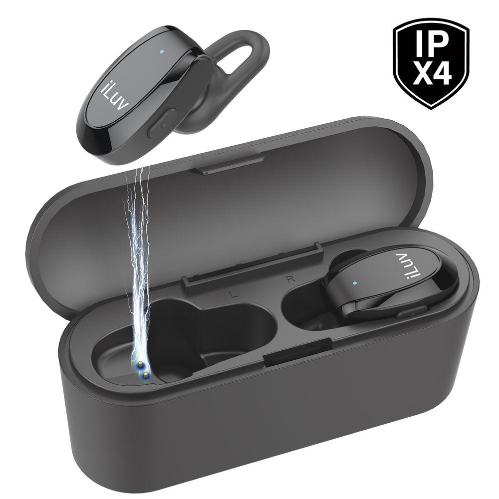 iLuv TrueBTAir Wireless In-Ear Fitness Earbuds with Charging Case