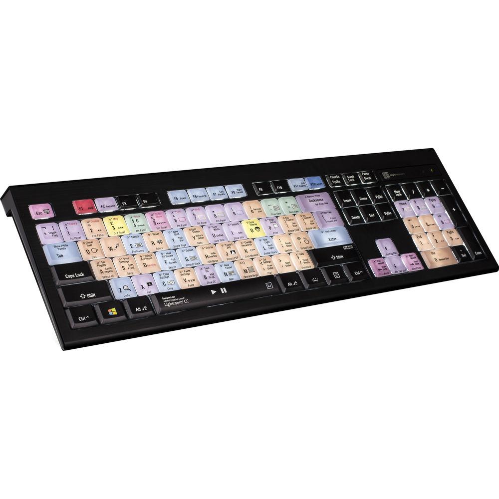 LogicKeyboard Astra Series Adobe Lightroom CC CS6 Backlit PC Keyboard