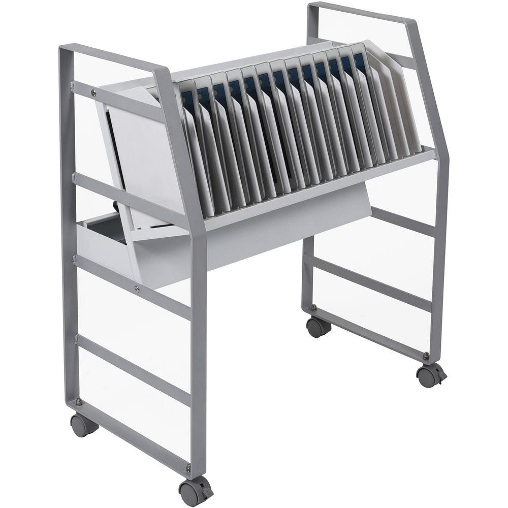 Luxor 16 Tablet Chromebook Open Charging Cart