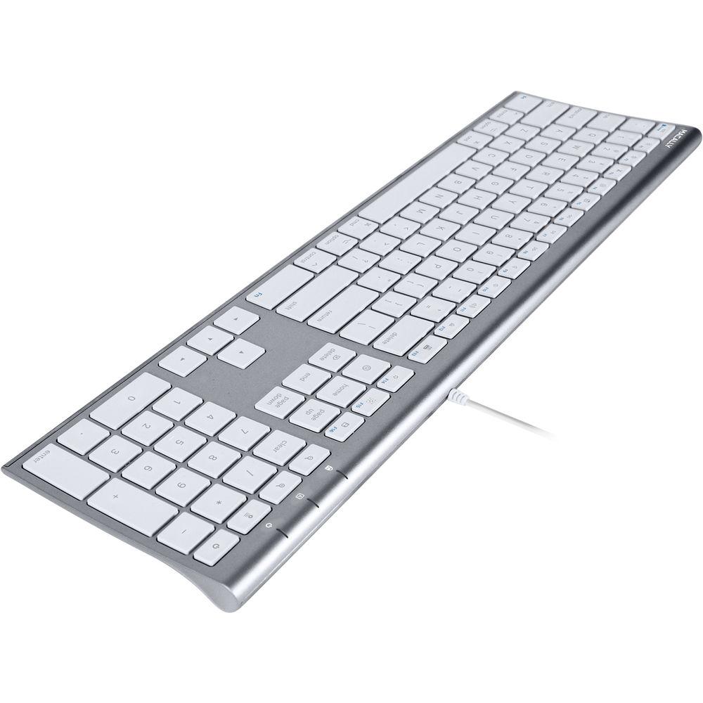 Macally Ultra Slim USB Wired Keyboard