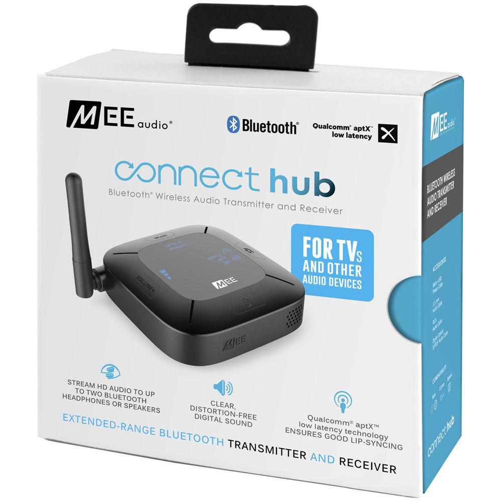 MEE audio Connect Hub Dual-Device Bluetooth Audio Transmitter Receiver, MEE, audio, Connect, Hub, Dual-Device, Bluetooth, Audio, Transmitter, Receiver