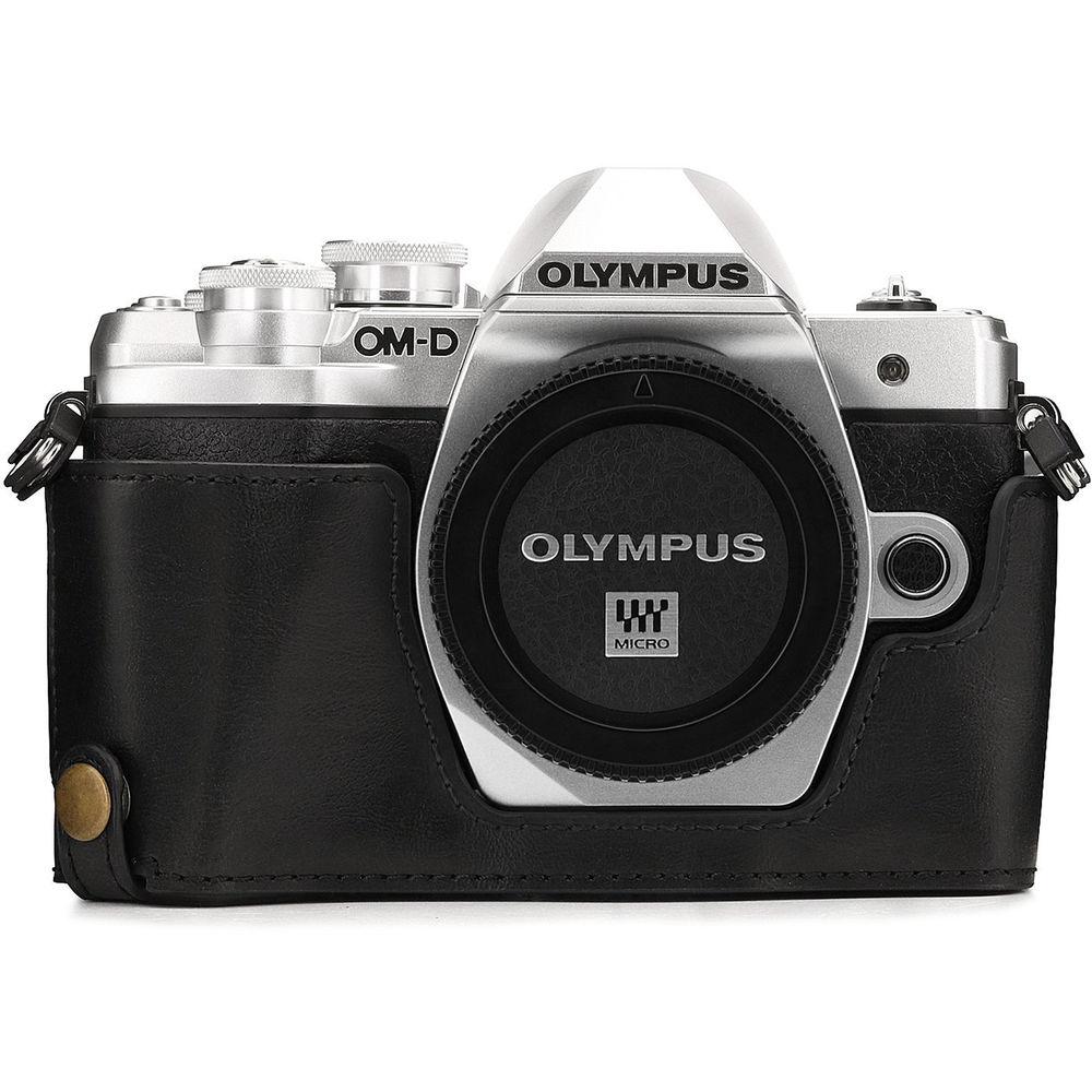 MegaGear Ever Ready Half Case and Strap for Olympus OM-D E-M10 Mark III