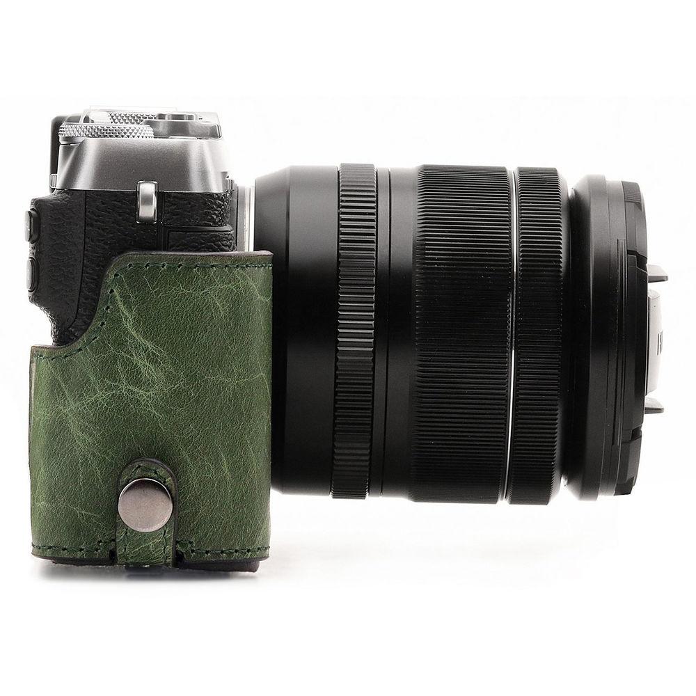 MegaGear Ever Ready Leather Camera Case for Fujifilm X-E3 with 23mm or 18-55mm Lens