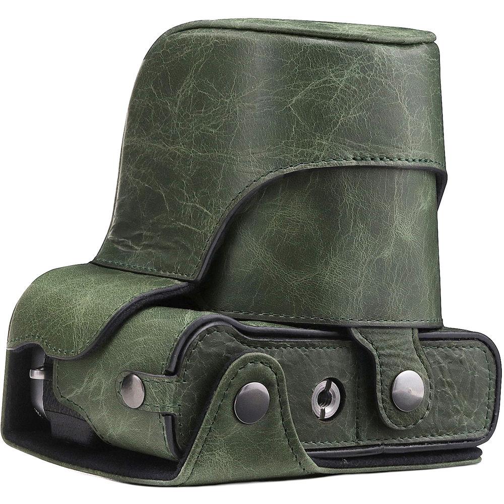 MegaGear Ever Ready Leather Camera Case for Fujifilm X-E3 with 23mm or 18-55mm Lens