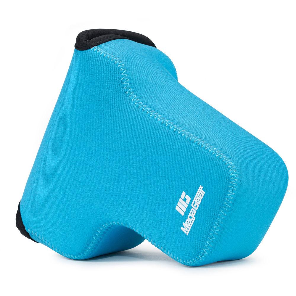 MegaGear Ultra-Light Neoprene Camera Case with Carabiner for Lumix DC-GH5 14-140mm