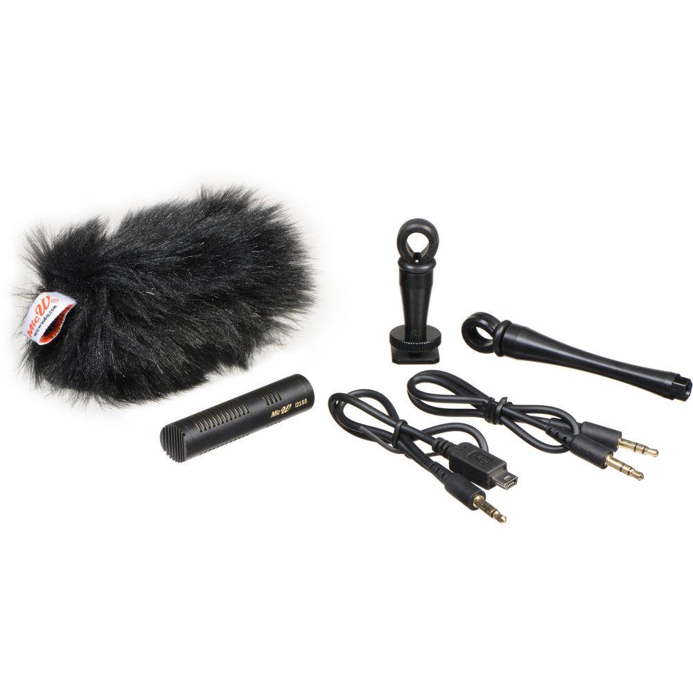 MicW i2185 Mini Shotgun Microphone Kit for GoPro, DSLR, & Video Cameras