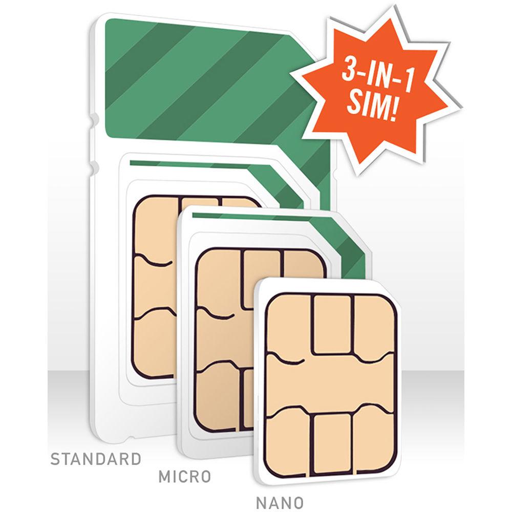 Mint Mobile 3-Month 8GB Prepaid SIM Card Kit, Mint, Mobile, 3-Month, 8GB, Prepaid, SIM, Card, Kit