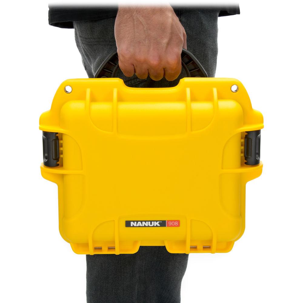 Nanuk 908 Case with Padded Dividers