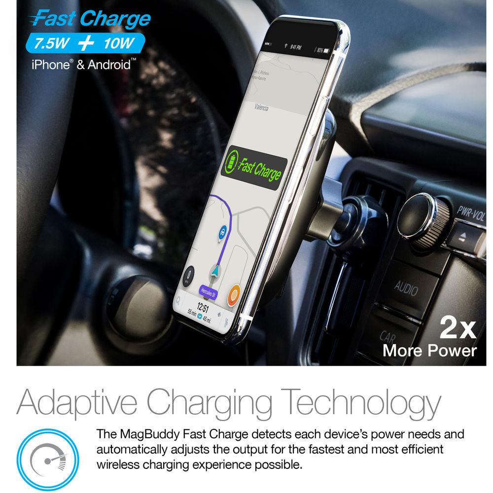 Naztech MagBuddy Wireless Vent Mount Charger
