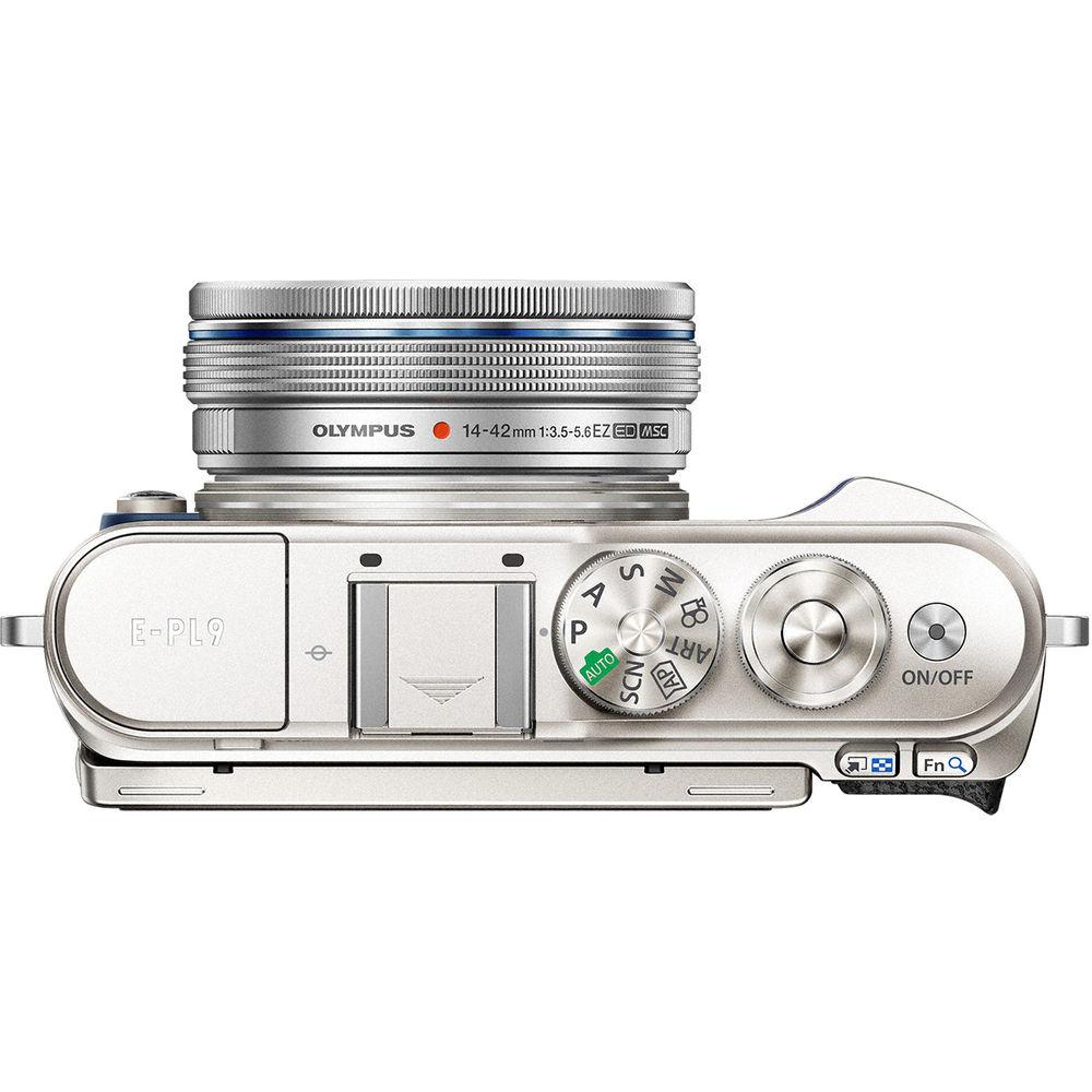 Olympus PEN E-PL9 Mirrorless Micro Four Thirds Digital Camera with 14-42mm Lens