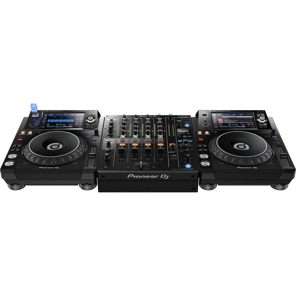 Pioneer DJ DJM-750MK2 4-Channel Professional DJ Club Mixer with USB Soundcard