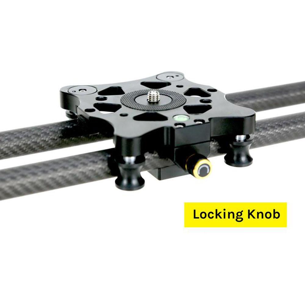 ProAm USA Slideways Pro Slider Kit with Tandem Leg Tripod & Fluid Head