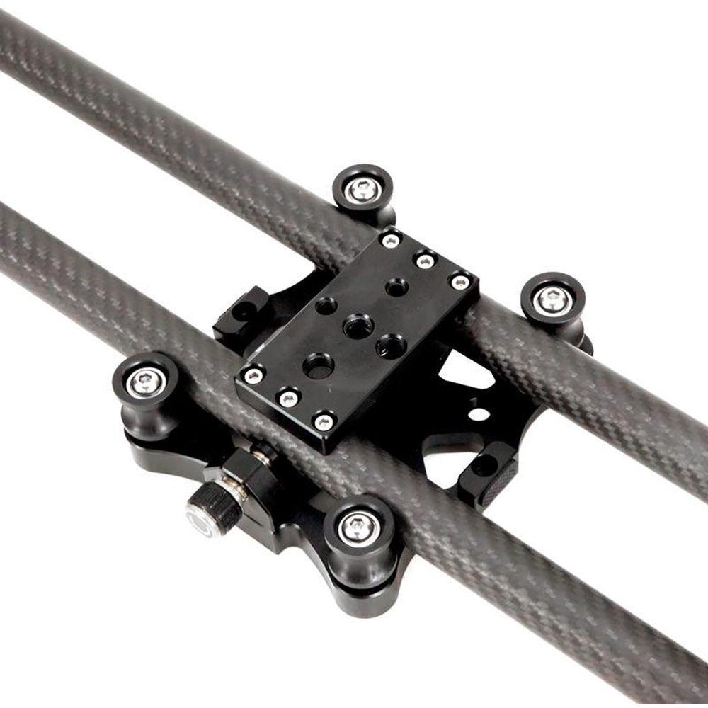 ProAm USA Slideways Pro Slider Kit with Tandem Leg Tripod & Fluid Head