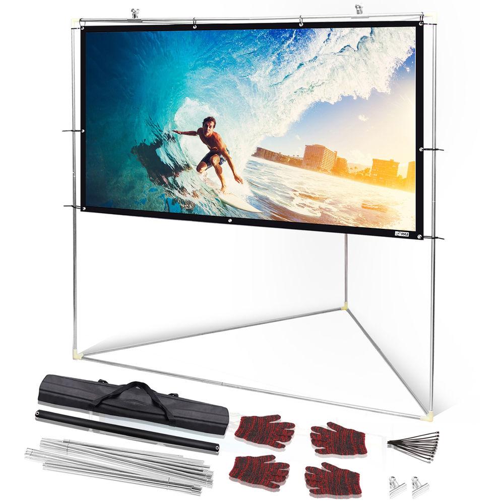 Pyle Pro Portable Outdoor Projector Screen