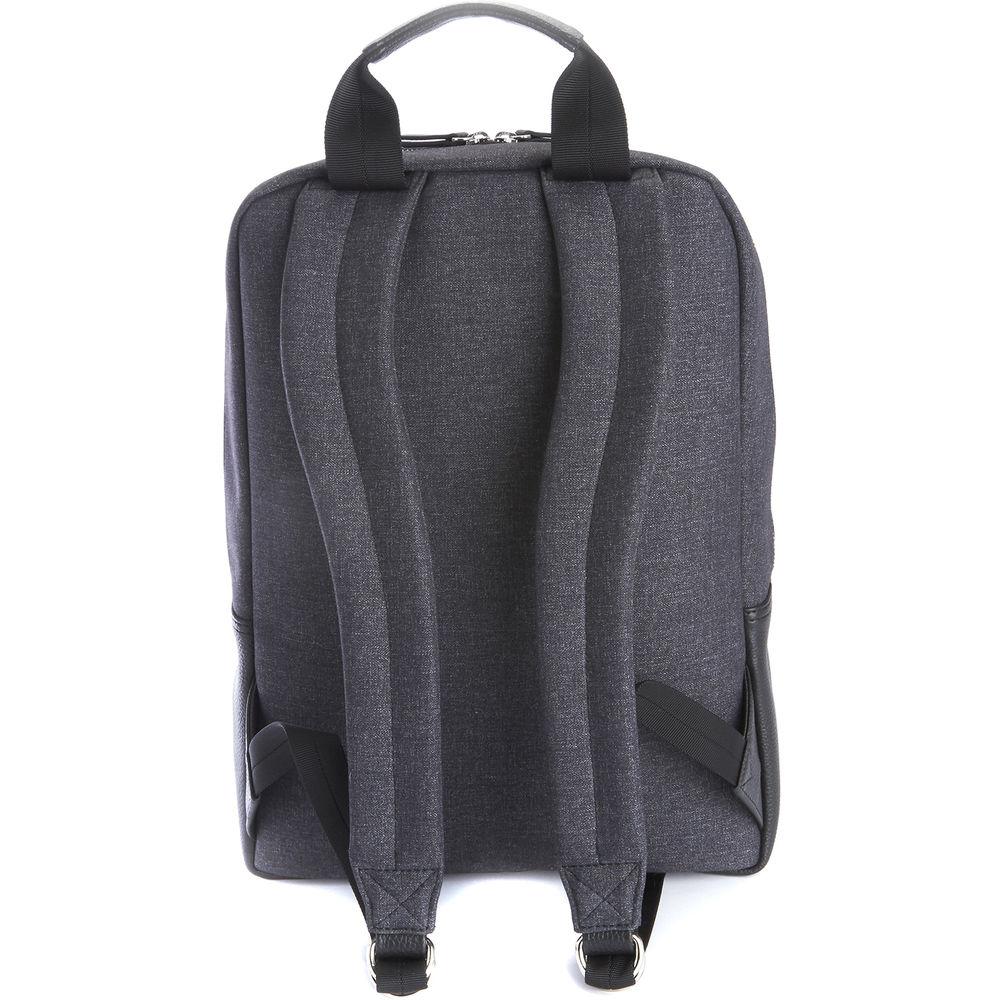 Royce Leather Products Charged Up Dual-Port Power Bank Charger Backpack for 15" Laptop