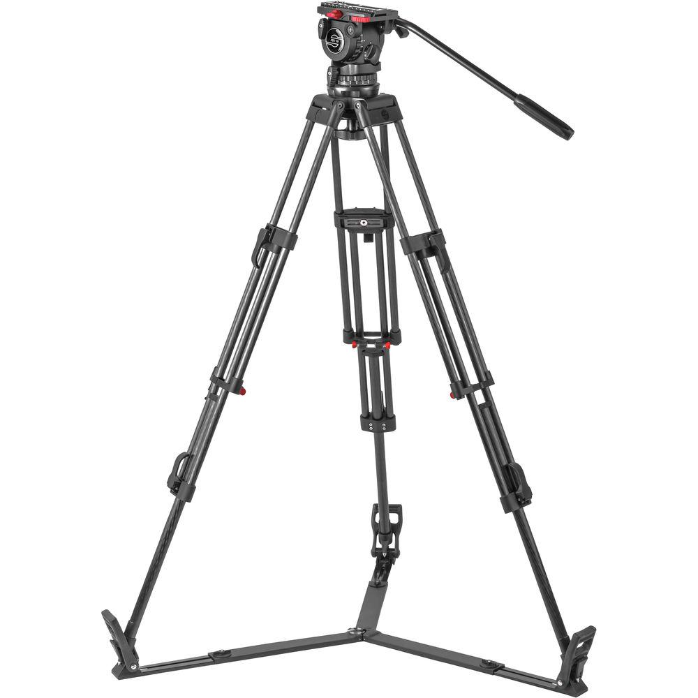 Sachtler FSB 10 ENG 2 CF Carbon Fiber Tripod System with Sideload Plate