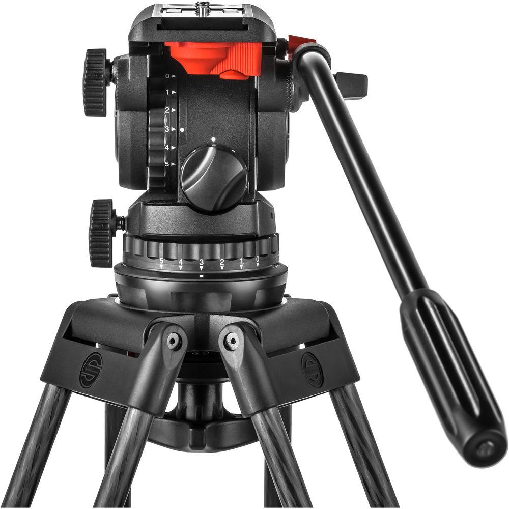 Sachtler FSB 10 T ENG 2 CF Carbon Fiber Tripod System with Touch & Go Plate