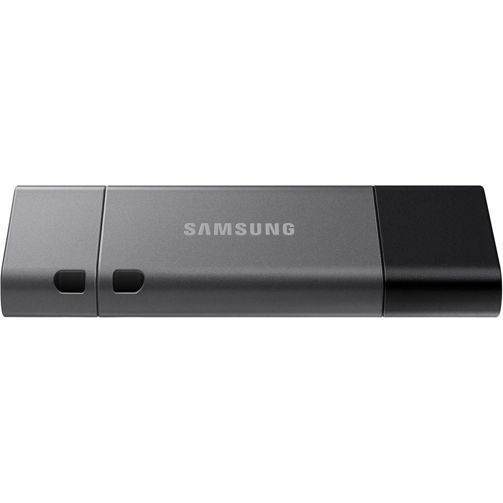 Samsung 128GB DUO Plus USB 3.1 Gen 2 Type-C Flash Drive with USB Type-A Adapter, Samsung, 128GB, DUO, Plus, USB, 3.1, Gen, 2, Type-C, Flash, Drive, with, USB, Type-A, Adapter