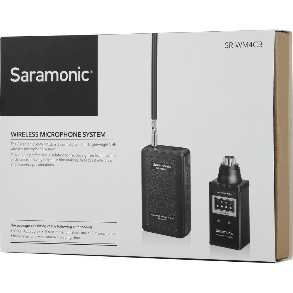 Saramonic SR-XLR4C VHF XLR-On Microphone Transmitter