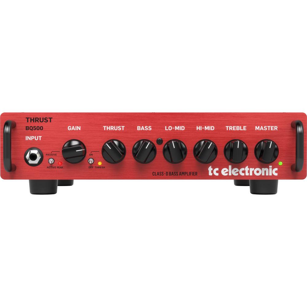 TC Electronic BQ500 Portable Bass Head with MOSFET Preamp and Thrust Compressor