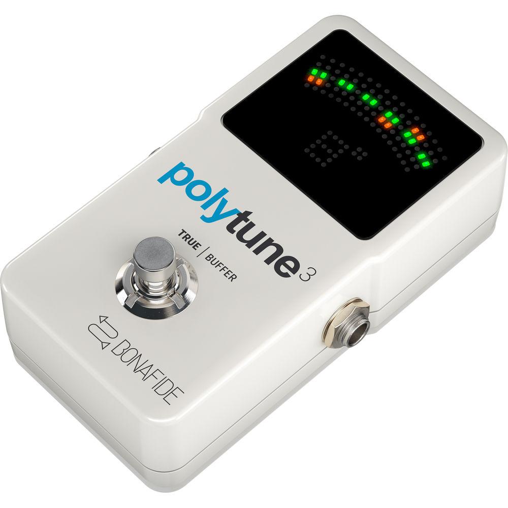 TC Electronic Polytune 3 Polyphonic Tuner Pedal with Bonafide Buffer