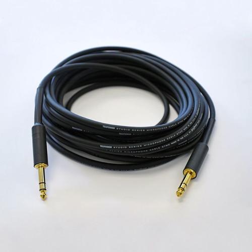Telefunken Studio Series 1 4" TRS Male to 1 4" TRS Male Cable
