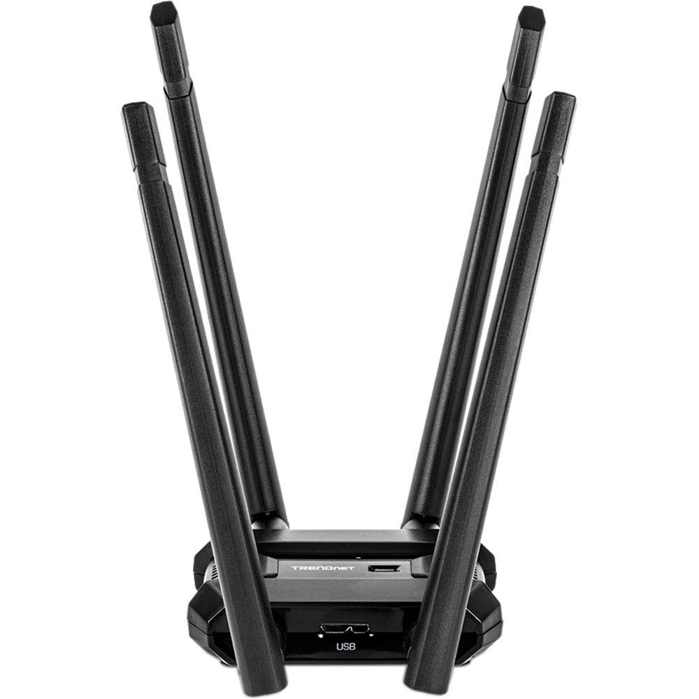 TRENDnet TEW-809UB AC1900 Dual-Band Wireless USB Adapter