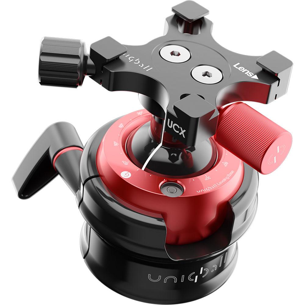 UniqBall UBH 45XC-2 Ball Head with X-Cross Clamp