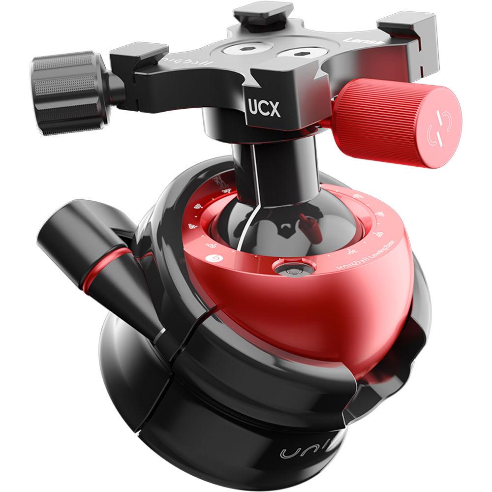 UniqBall UBH 45XC-2 Ball Head with X-Cross Clamp