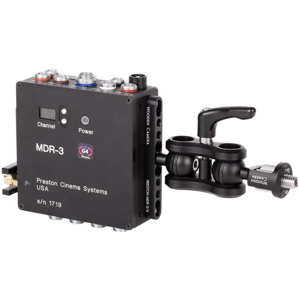 Wooden Camera Ultra Arm Mounting Kit with 3 8"-16 ARRI Mount for Preston MDR3 MDR4