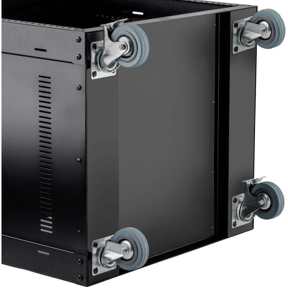 Auray ERS- 16U Steel Equipment Rack with 3" Casters