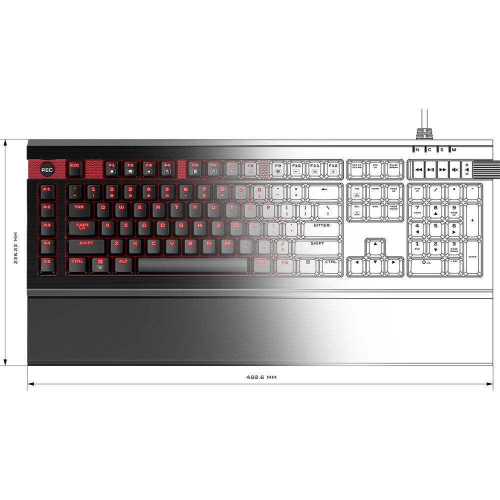 AZIO Armato Backlit Mechanical Keyboard