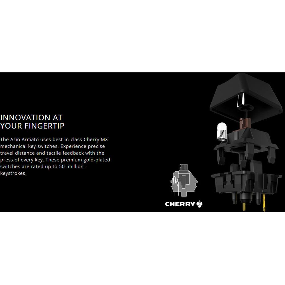 AZIO Armato Backlit Mechanical Keyboard