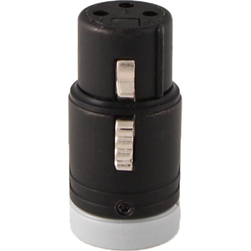 Cable Techniques CT-LPXLR-3F-A Low-Profile XLR 3-Pin Female Connector with Adjustable Side Cable-Exit